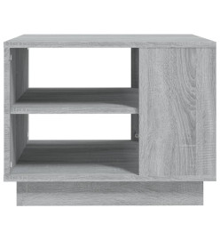 Table basse Sonoma gris 55x55x43 cm Aggloméré