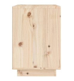 Table de chevet 40x35x50 cm Bois de pin solide