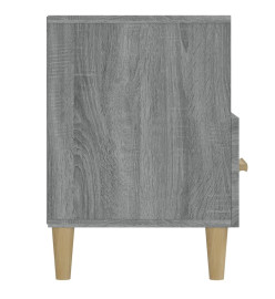 Meuble TV Sonoma gris 102x36x50 cm Bois d'ingénierie