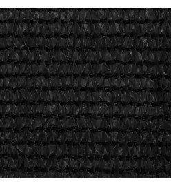 Tapis de tente 400x600 cm Noir