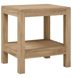 Banc de douche 45x35x45 cm Bois massif de teck