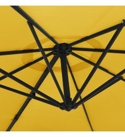 Parasol mural jaune 290 cm