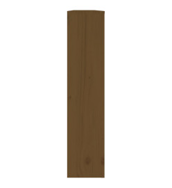 Cache-radiateur Marron miel 169x19x84 cm Bois massif de pin