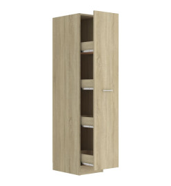 Armoire d'apothicaire Chêne sonoma 30x42,5x150 cm Aggloméré