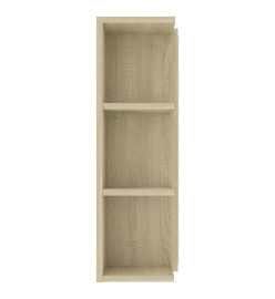 Armoire à miroir de bain Chêne sonoma 80x20,5x64 cm Aggloméré