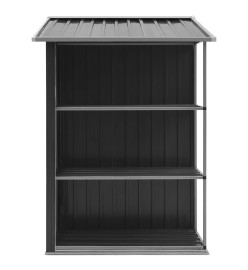 Abri de jardin avec étagère Anthracite 205x130x183 cm Fer