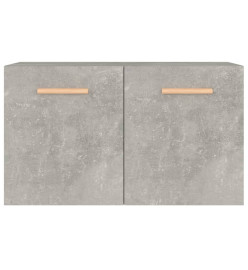 Armoire murale Gris béton 60x36,5x35 cm Bois d'ingénierie