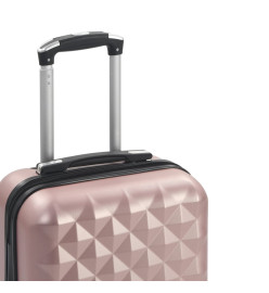 Valise rigide Doré rose ABS