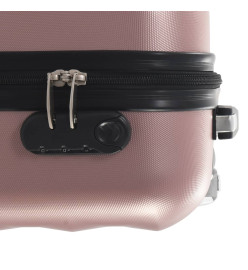 Valise rigide Doré rose ABS