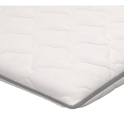 Sur-matelas 100 x 200 cm Mousse à mémoire de forme Visco 6 cm