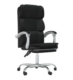 Fauteuil inclinable de bureau Noir Similicuir