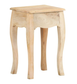 Table de chevet 28x28x46 cm Bois de manguier massif