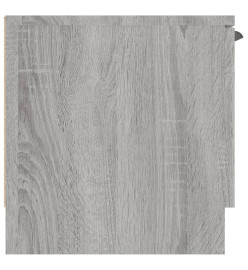 Meuble TV Sonoma gris 102x35x36,5 cm Bois d'ingénierie