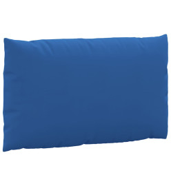 Coussins de palette 2 pcs bleu tissu oxford