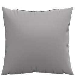 Coussins décoratifs 4 pcs gris 60x60 cm tissu