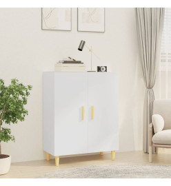 Buffet Blanc 70x34x90 cm Bois d'ingénierie