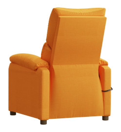 Fauteuil électrique de massage Jaune Tissu