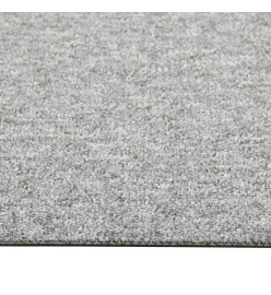 Dalles de tapis de sol 20 pcs 5 m² 50x50 cm Gris clair