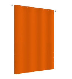 Écran de balcon Orange 160x240 cm Tissu Oxford