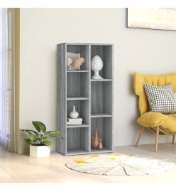 Armoire à livres Sonoma gris 50x25x106 cm