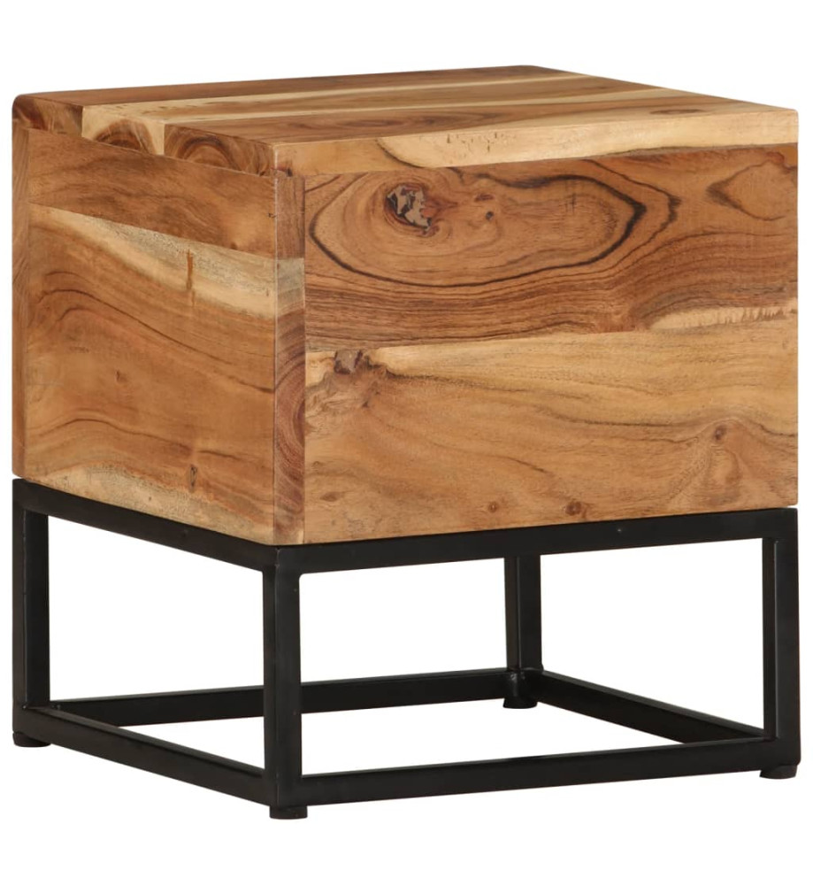 Table d'appoint 30x30x33 cm Bois d'acacia massif