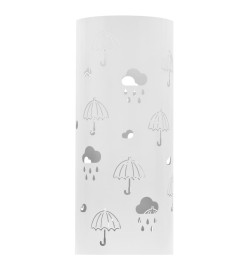 Porte-parapluie Design Parapluies Acier Blanc