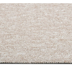 Dalles de tapis de sol 20 pcs 5 m² 50x50 cm Beige clair