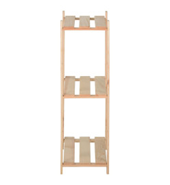 Étagère de stockage 3 niveaux 60x28,5x90 cm Bois de pin massif