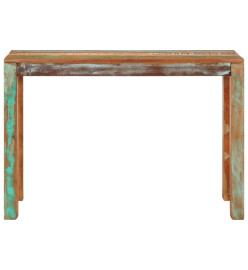 Table console 110x35x76 cm Bois de récupération massif