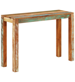 Table console 110x35x76 cm Bois de récupération massif