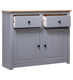 Buffet Gris 93x40x80 cm Pin solide Assortiment Panama