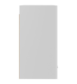 Armoire suspendue Blanc brillant 39,5x31x60 cm Aggloméré