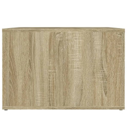 Table de chevet Chêne sonoma 57x55x36 cm Bois d'ingénierie