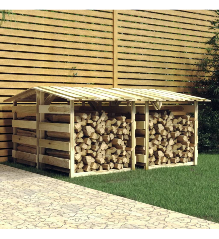 Pergolas avec toits 4 pcs 100x90x100 cm Bois de pin imprégné