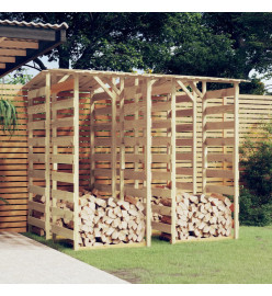 Pergolas avec toits 4 pcs 100x90x200 cm Bois de pin imprégné