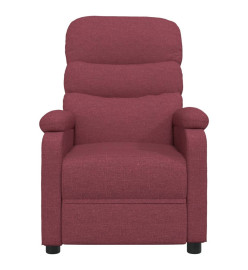 Fauteuil électrique de massage Bordeaux Tissu