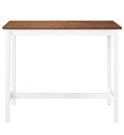 Table de bar Bois massif 108 x 60 x 91 cm