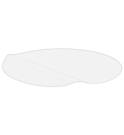 Protecteur de table transparent Ø 80 cm 2 mm PVC