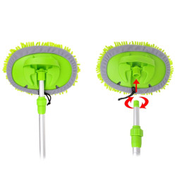 Brosse de lavage ProPlus avec manche télescopique 1,65 m