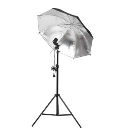 Kit de studio photo avec éclairage et toile de fond