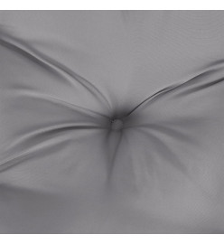 Coussin de banc de jardin gris 110x50x7 cm tissu oxford