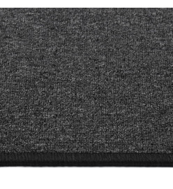 Tapis de couloir Anthracite 80x400 cm