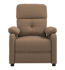 Fauteuil de massage Marron Tissu