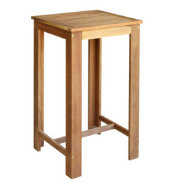 Table et chaises de bar 3 pcs Bois d'acacia massif