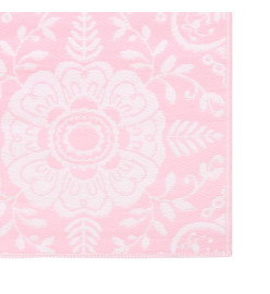 Tapis d'extérieur Rose 120x180 cm PP