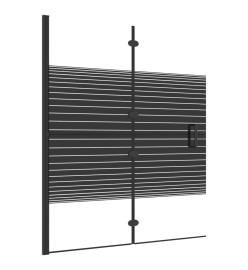 Cabine de douche pliable ESG 120x140 cm Noir