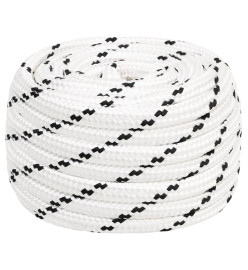 Corde de travail Blanc 16 mm 100 m Polyester