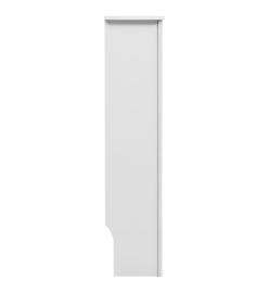 Cache-radiateurs 2 pcs Blanc 172x19x81,5 cm MDF