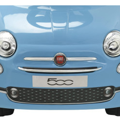 Voiture à chevaucher Fiat 500 Bleu