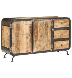 Buffet 140 x 40 x 80 cm Bois de manguier massif